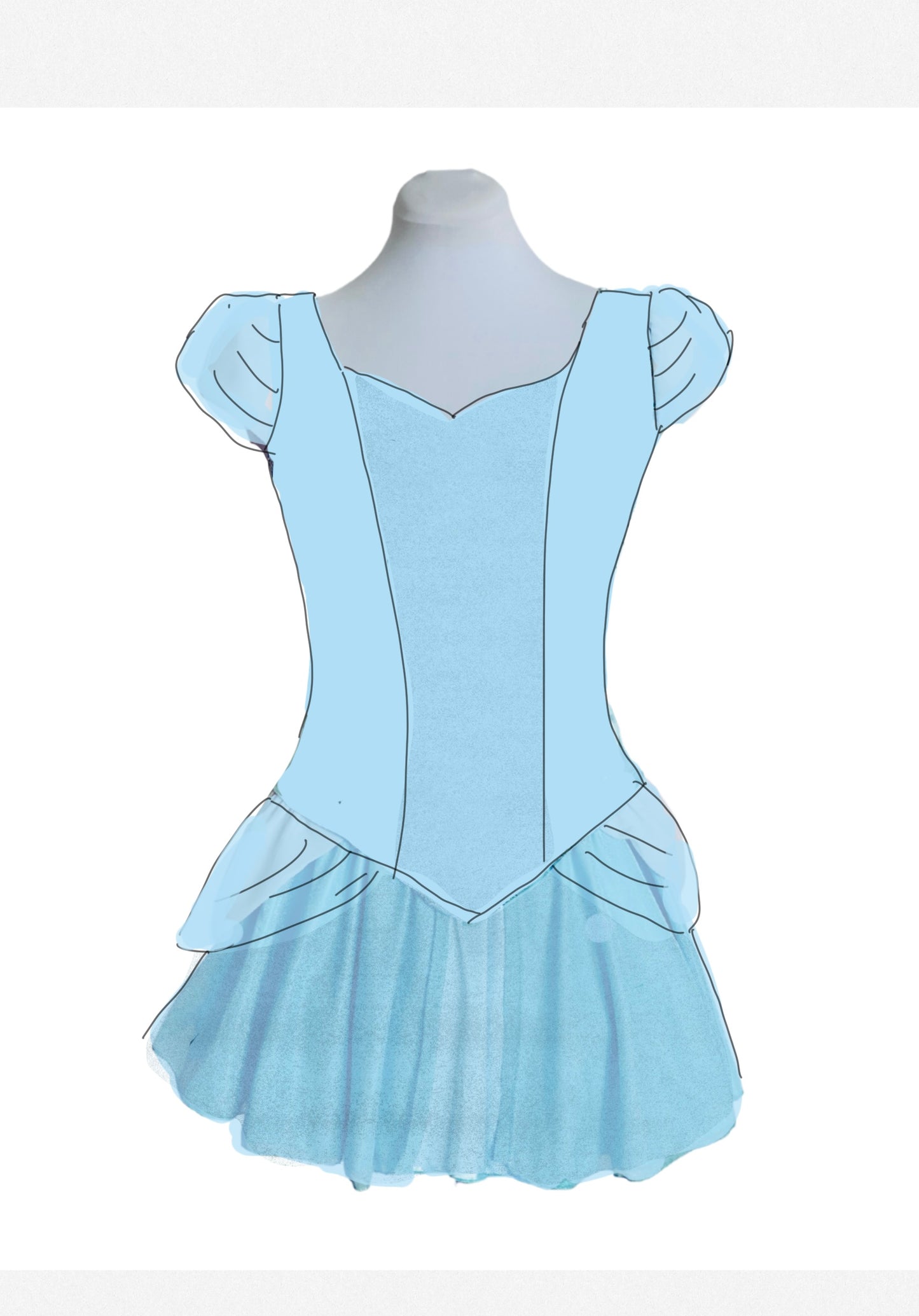 Custom order: Cinderella Dopey