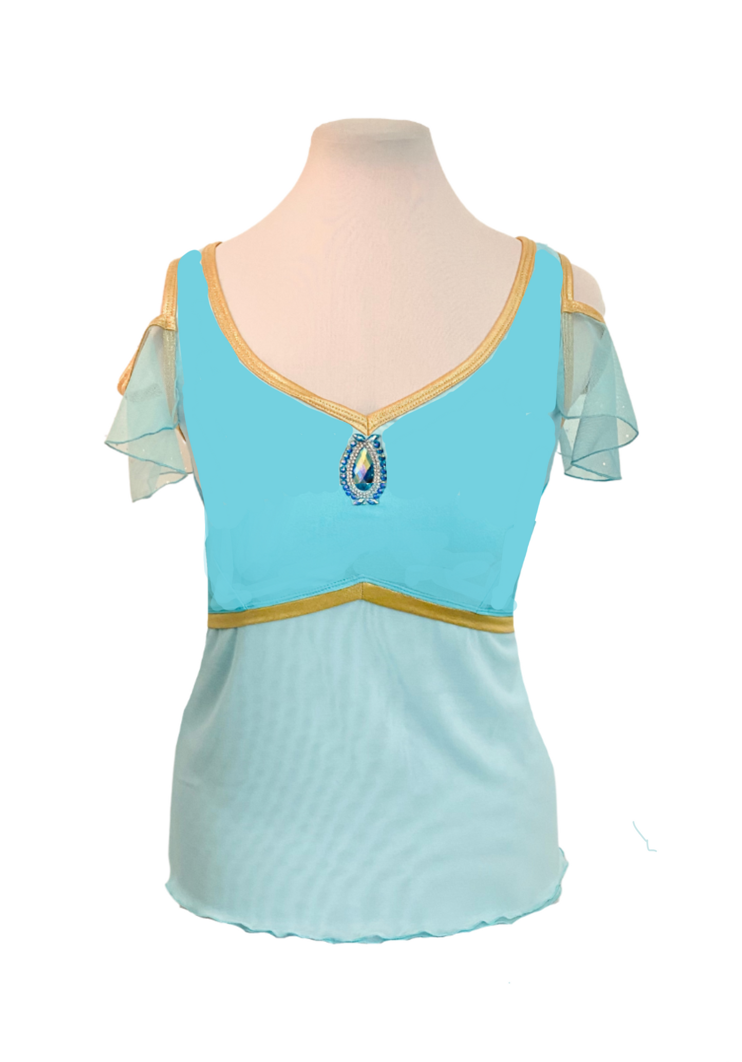 Desert Princess sheer sleeves