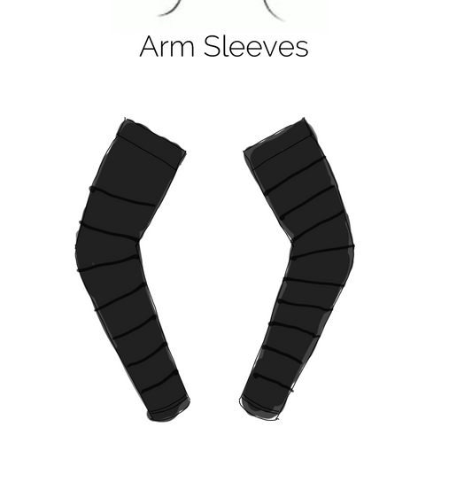 Custom order for A. Buckles: Kylo Ren arm sleeves