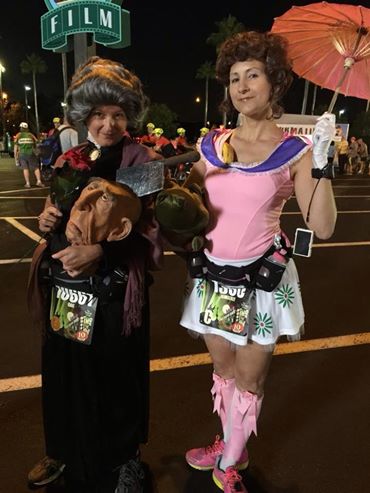 Tightrope walker girl top