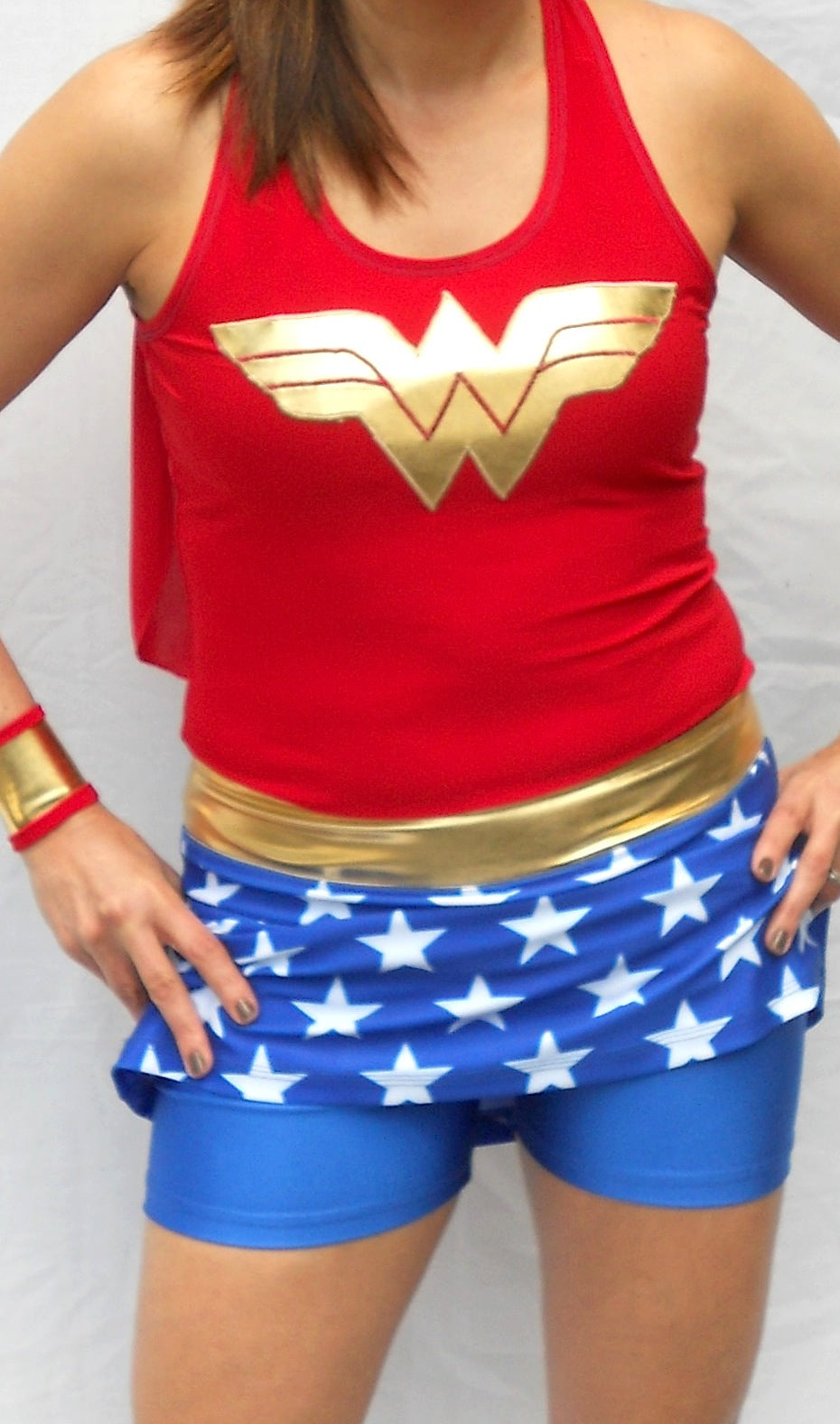 Blue Stars Running Skirt