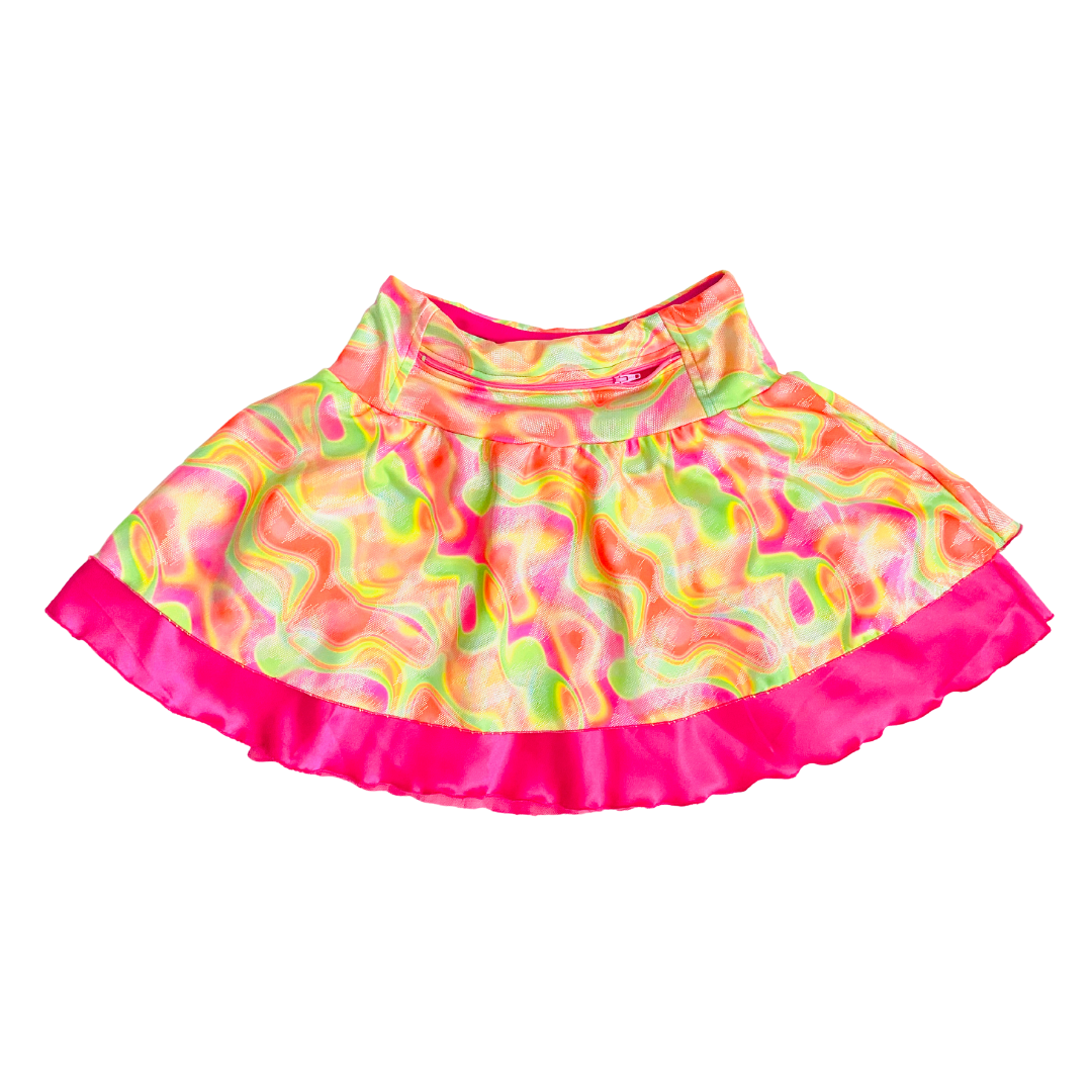 90s Neon Skirt