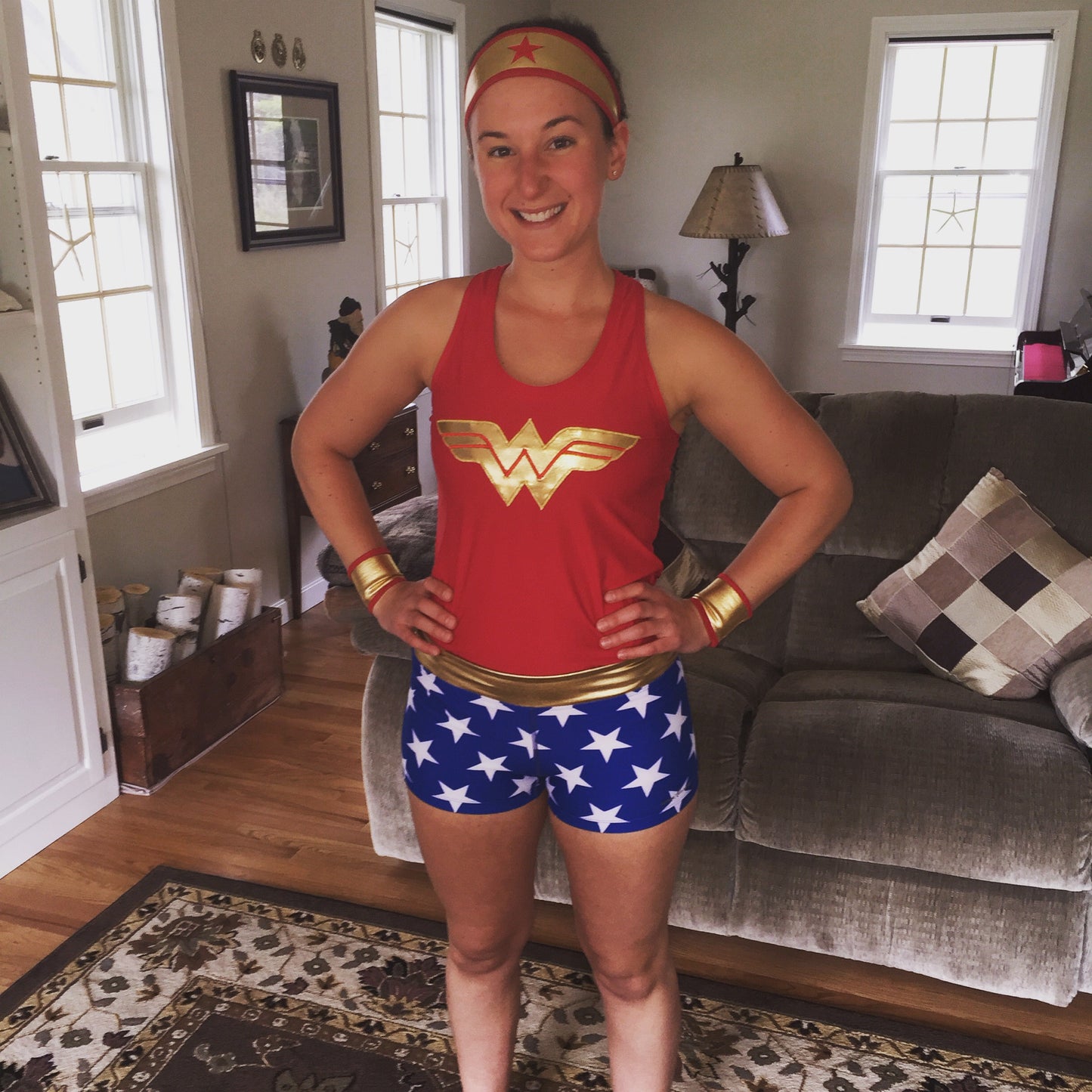 Wonder Girl Racerback top