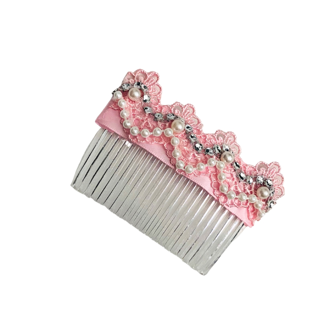 Pink Glam Hair comb