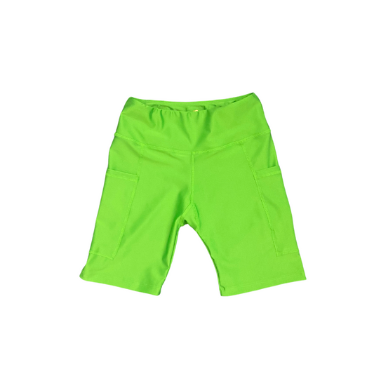 Lime Green shorts (Size Small)