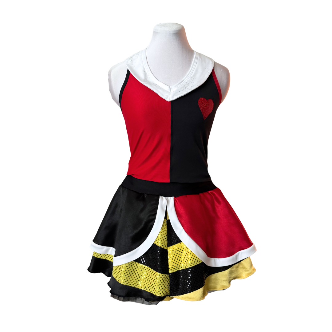 Red Heart  skirt