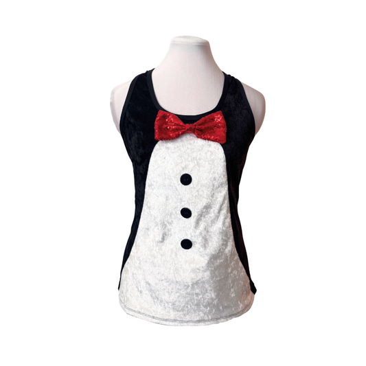 Jolly Penguin Racerback top