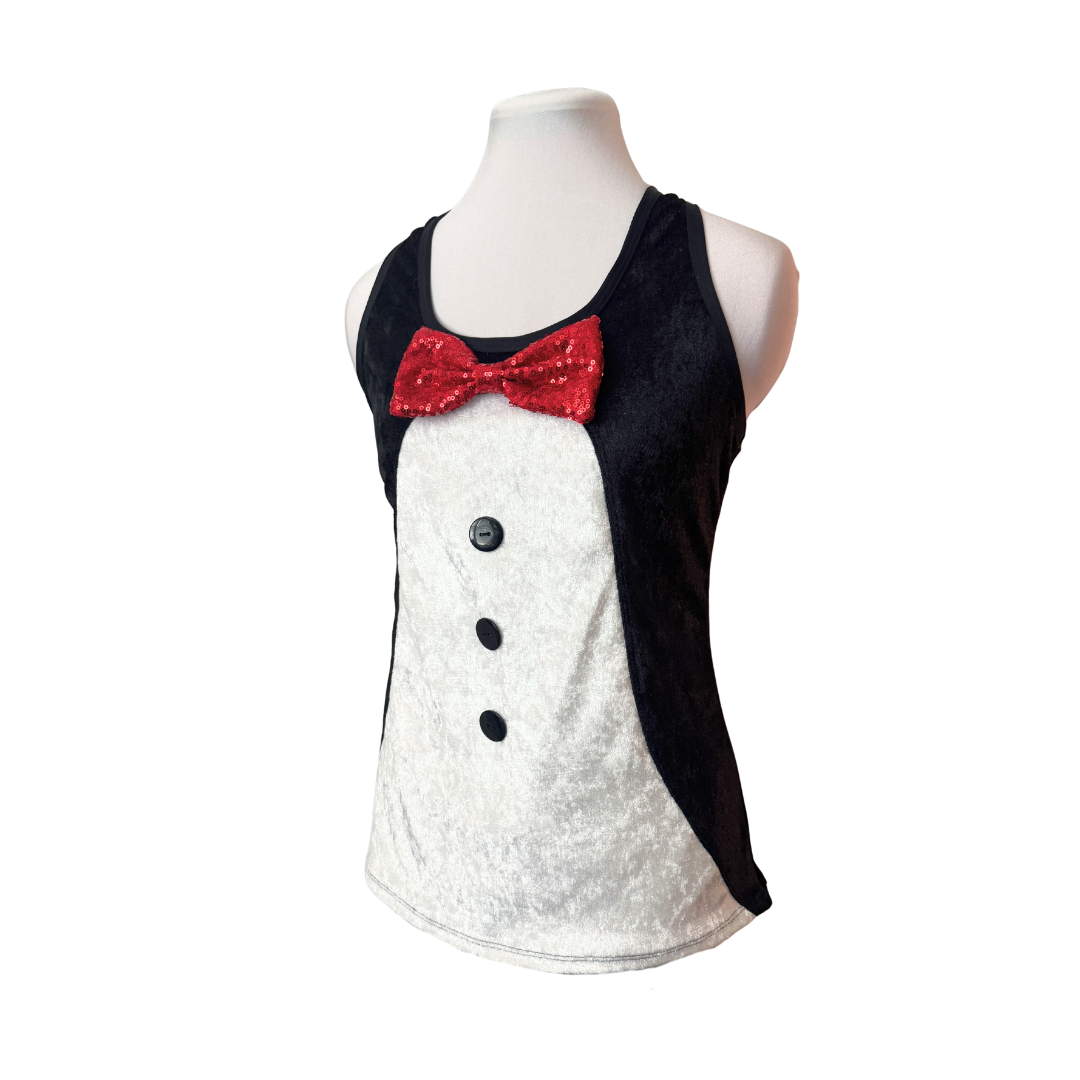 Jolly Penguin Racerback top