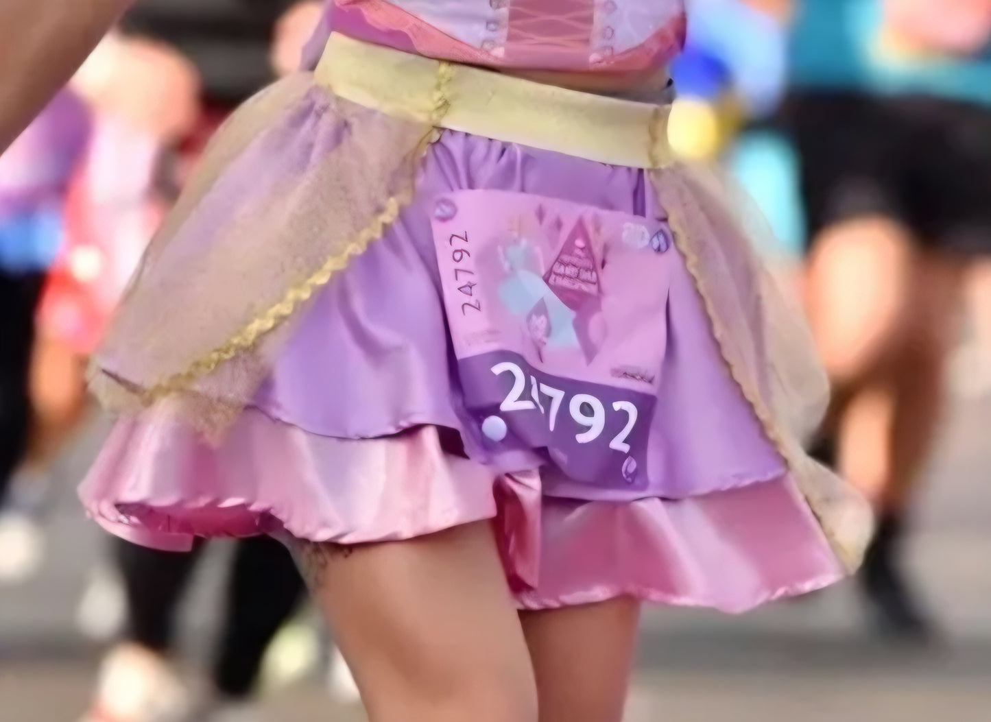 Custom skirt for L. H.: Rapunzel