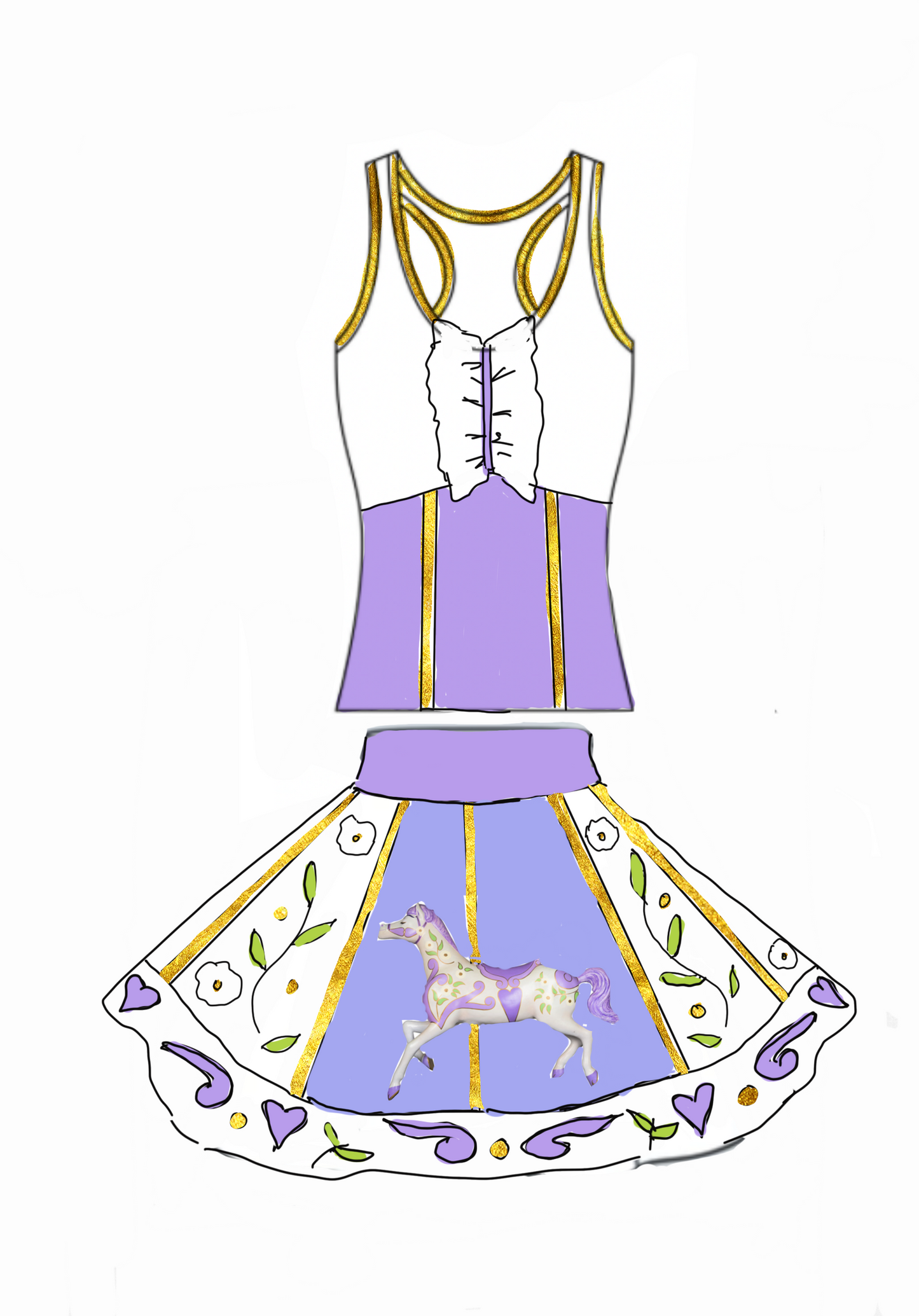 Reserved order for L. Heartwood: Carousel Horse