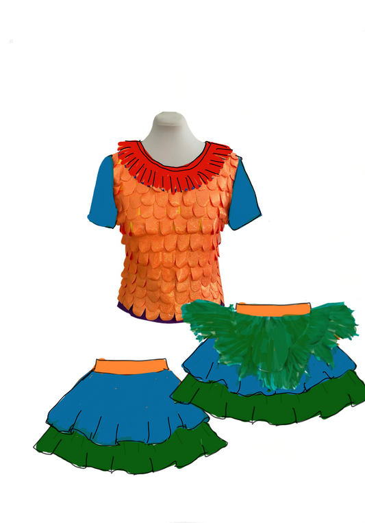 Reserved order B. H: HeiHei (with shorts)