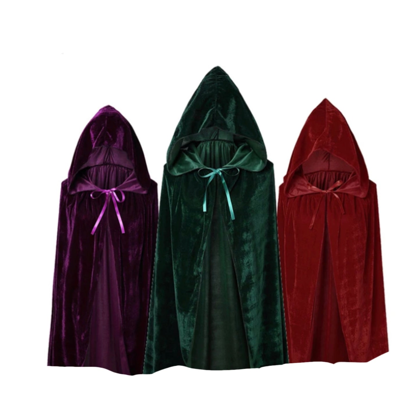 Three sisters hooded cape