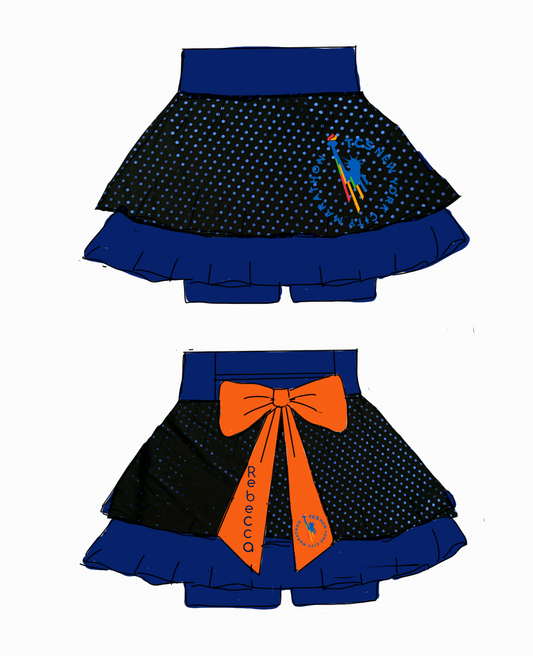 Custom skirt for R. Quinlan: NY Marathon